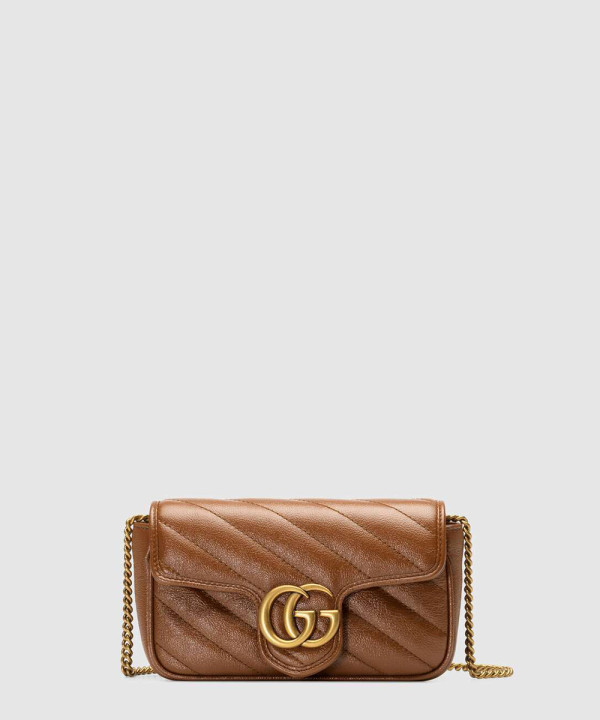 [GUCCI-구찌]GG 마몽 마틀라세 수퍼 미니백 476433