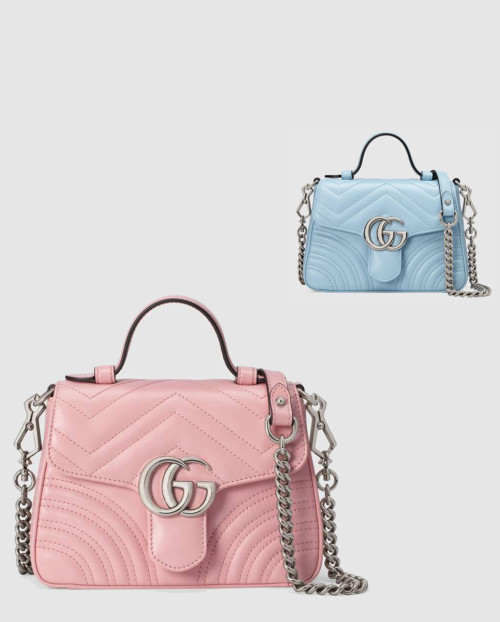 [GUCCI-구찌]GG 마몽 미니 탑핸들백 547260