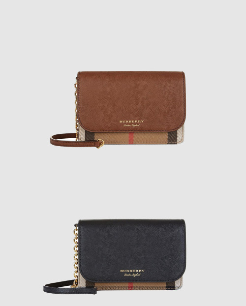 [BURBERRY-버버리]햄프셔 미니 크로스백