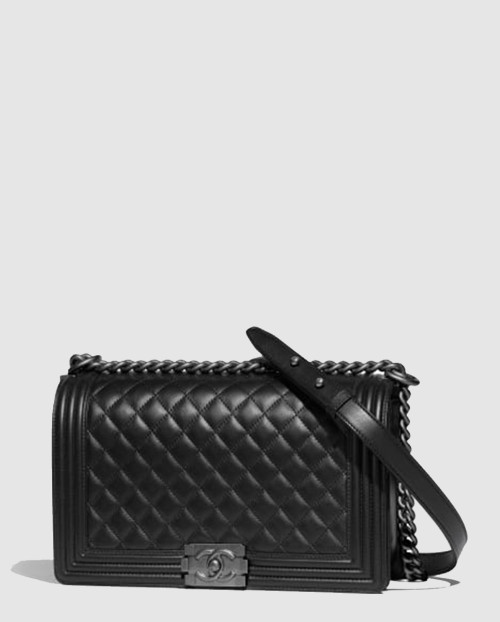 [CHANEL-샤넬]보이백 램스킨 라지 A92193