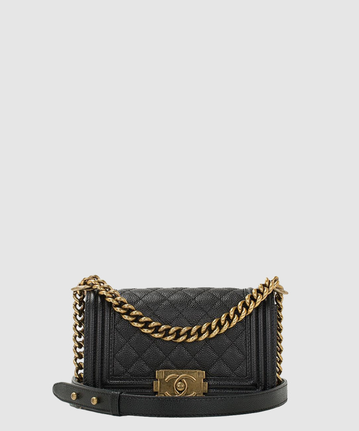 레플리카|이미테이션 chanel-샤넬보이백-캐비어-스몰-a67085