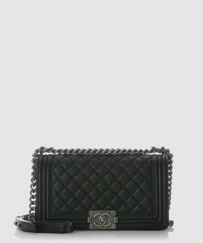 레플리카|이미테이션 chanel-샤넬보이백-캐비어-미듐-a67086