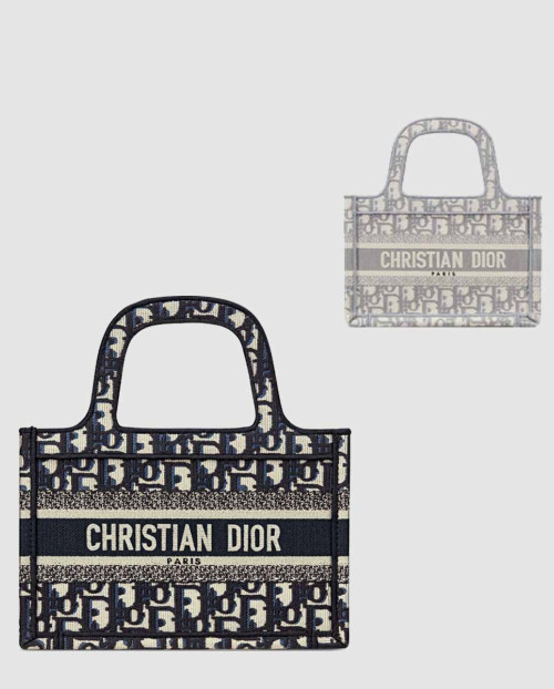 [DIOR-디올]북 토트백 미니 S5475