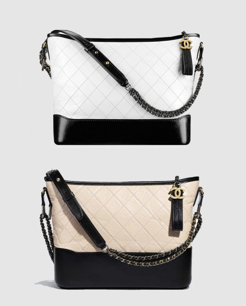 [CHANEL-샤넬]가브리엘 호보백 미듐 투톤 A93824