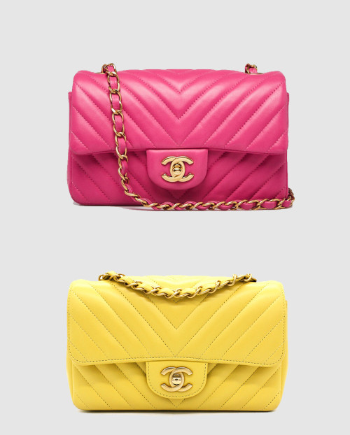 [CHANEL-샤넬]쉐브론 클래식 램스킨 뉴미니 인기색상 A69900