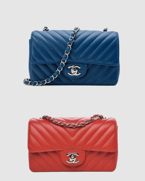 [CHANEL-샤넬]쉐브론 클래식 캐비어 뉴미니 인기색상 A69900