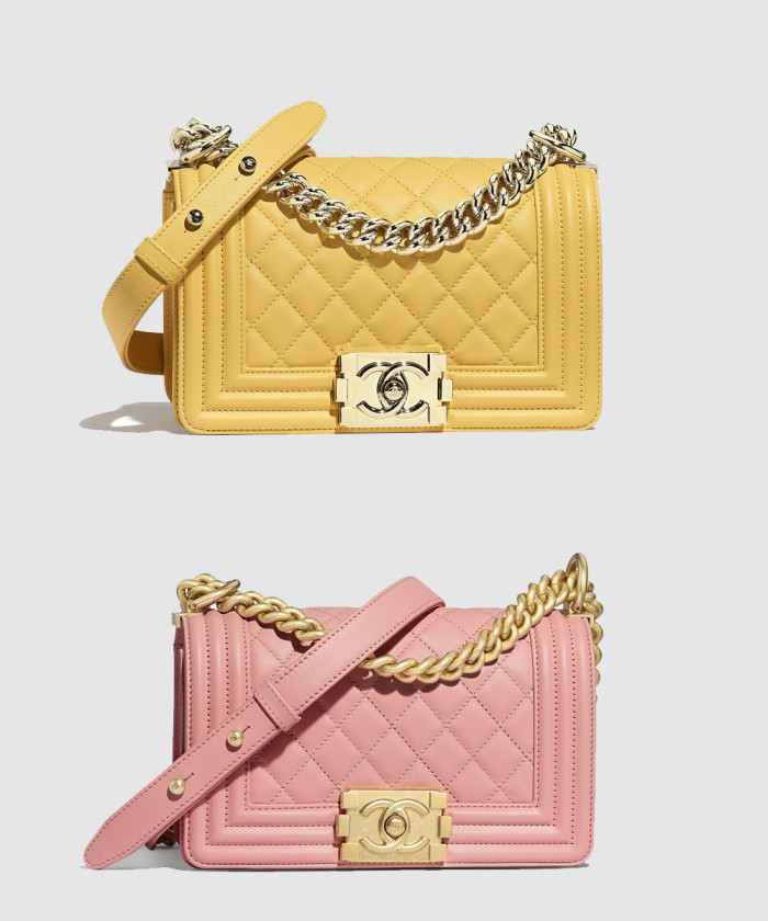 레플리카|이미테이션 chanel-샤넬보이백-램스킨-스몰-인기색상-a67085