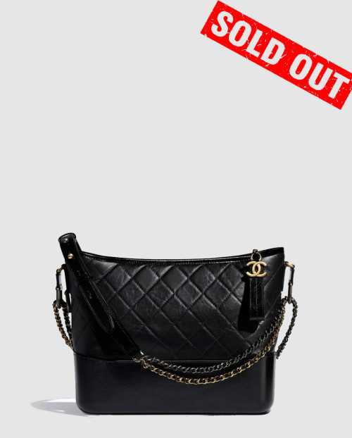 [CHANEL-샤넬]가브리엘 호보백 라지 블랙