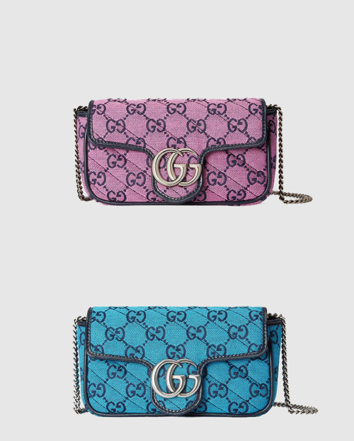 [GUCCI-구찌]GG 마몽 멀티컬러 수퍼 미니백 476433
