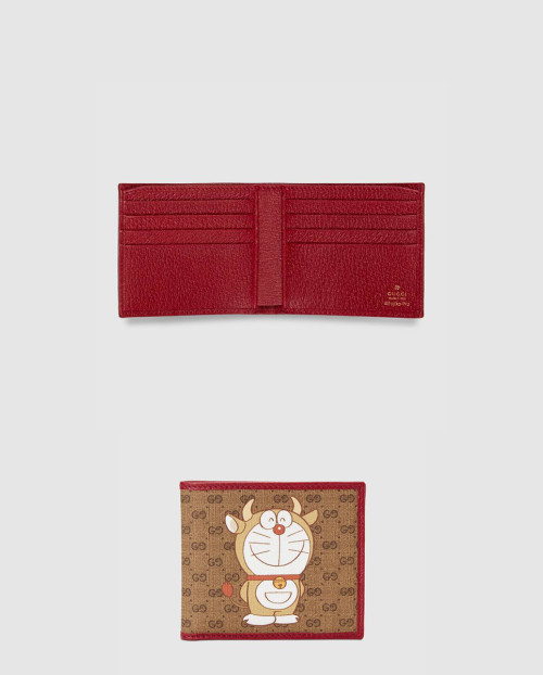 [GUCCI-구찌]Doraemon x Gucci 반지갑 654498