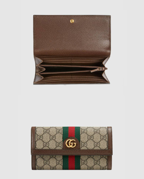 [GUCCI-구찌]오피디아 GG 장지갑 ‎523153