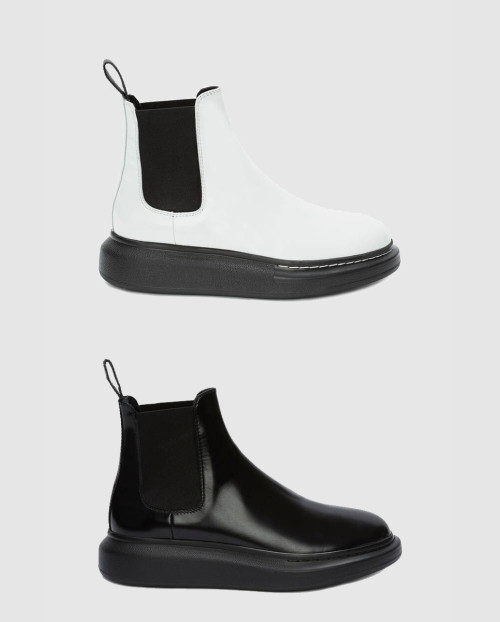 [MCQUEEN-알렉산더맥퀸]하이브리드 첼시 부츠 586398