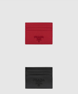 [PRADA-프라다]모노크롬 카드지갑 1MC025