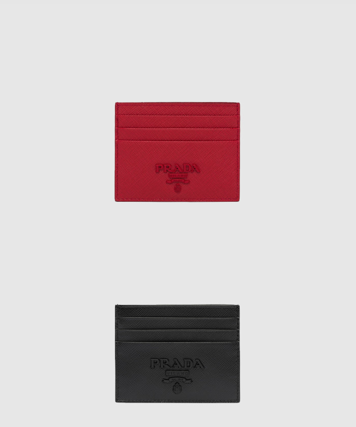 레플리카|이미테이션 prada-프라다모노크롬-카드지갑-1mc025
