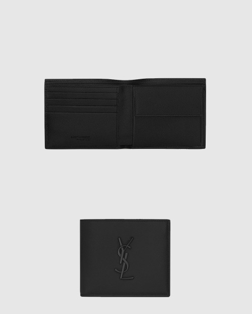 [SAINT LAURENT-생로랑]모노그램 코인 반지갑 463249