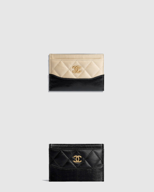 [CHANEL-샤넬]가브리엘 카드지갑 A84386