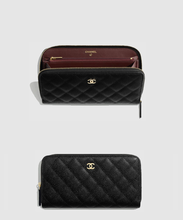 [CHANEL-샤넬]클래식 지퍼월렛 AP0242