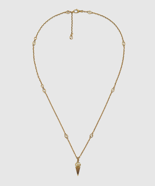 [GUCCI-구찌]GG 아이스크림 목걸이 661182