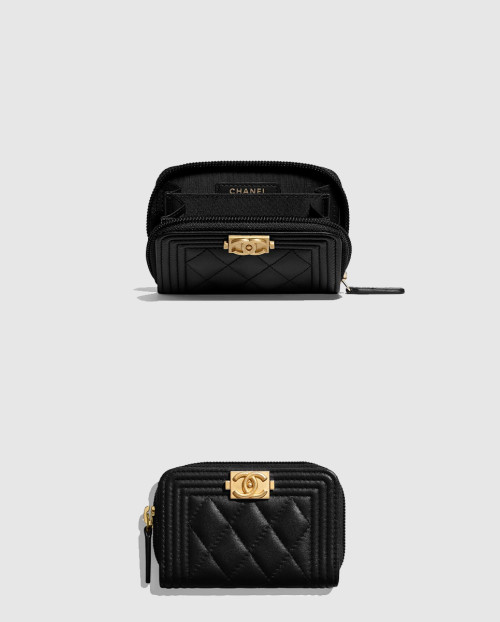 [CHANEL-샤넬]보이 코인퍼스 A80602