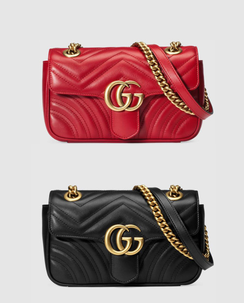 [GUCCI-구찌]GG 마몽 마틀라세 미니백 446744