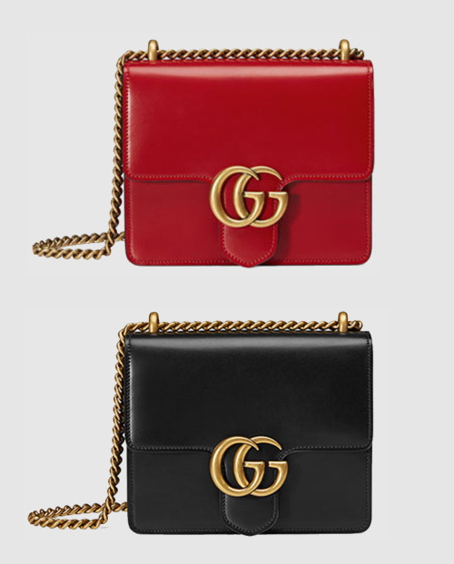 [GUCCI-구찌]GG 마몽 스퀘어백 431384