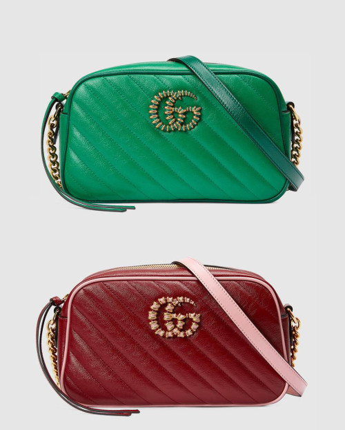 [GUCCI-구찌]GG 마몽 스몰 숄더백 447632