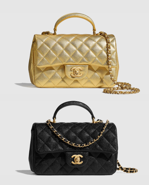 [CHANEL-샤넬]클래식 뉴미니 탑핸들 AS2431