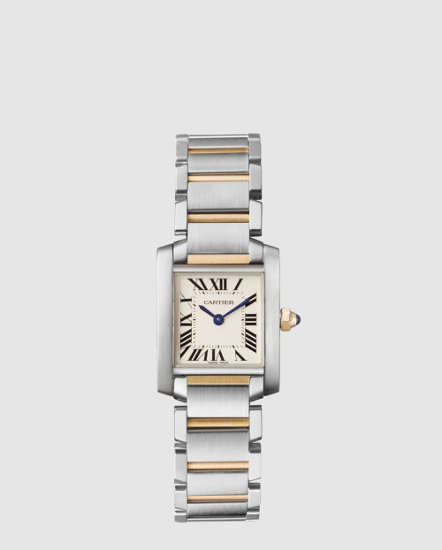 [CARTIER-까르띠에]탱크 프랑세즈 콤비 25 W51007Q4