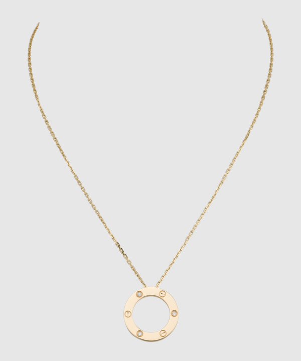 [CARTIER-까르띠에]러브 목걸이 B7014500