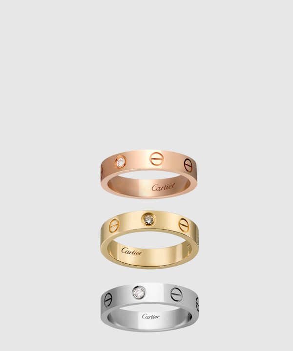 [CARTIER-까르띠에]러브 웨딩 반지 B4050700