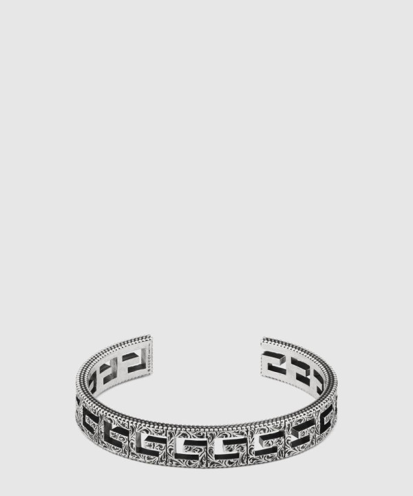 [GUCCI-구찌]스퀘어 G 커프스 팔찌 551919