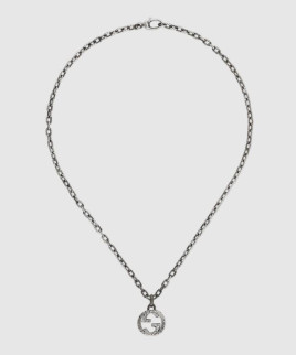 [GUCCI-구찌]인터로킹 G 목걸이 455307