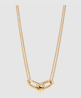 [TIFFANY-티파니]더블 링크 목걸이