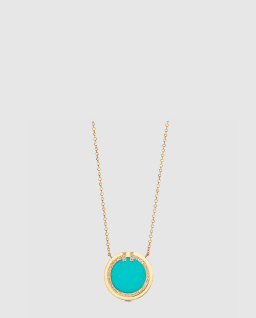 [TIFFANY-티파니]써클 다이아 목걸이