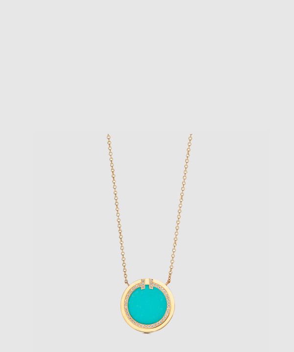 [TIFFANY-티파니]써클 다이아 목걸이