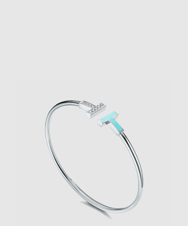 [TIFFANY-티파니]와이어 다이아 팔찌