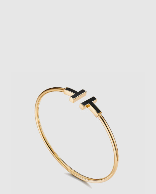 [TIFFANY-티파니]오닉스 와이어 팔찌