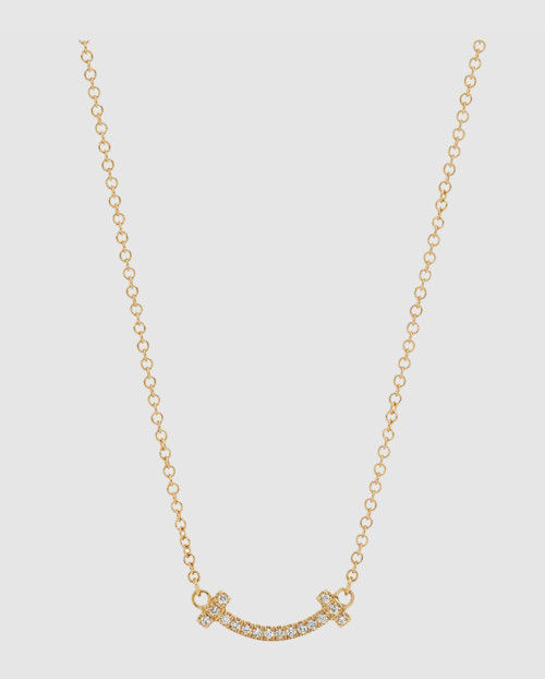 [TIFFANY-티파니]스마일 다이아 목걸이