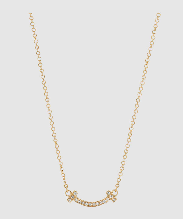 [TIFFANY-티파니]스마일 다이아 목걸이