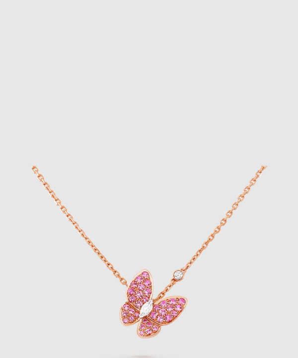 [VAN CLEEF-반클리프]투 버터플라이 목걸이 3M200