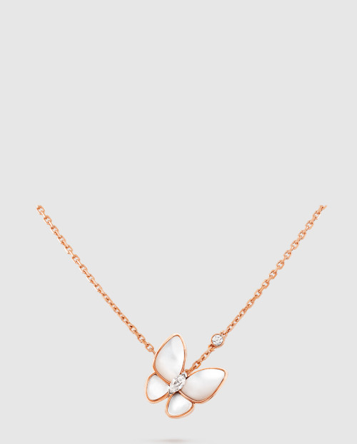 [VAN CLEEF-반클리프]투 버터플라이 목걸이 8FO00