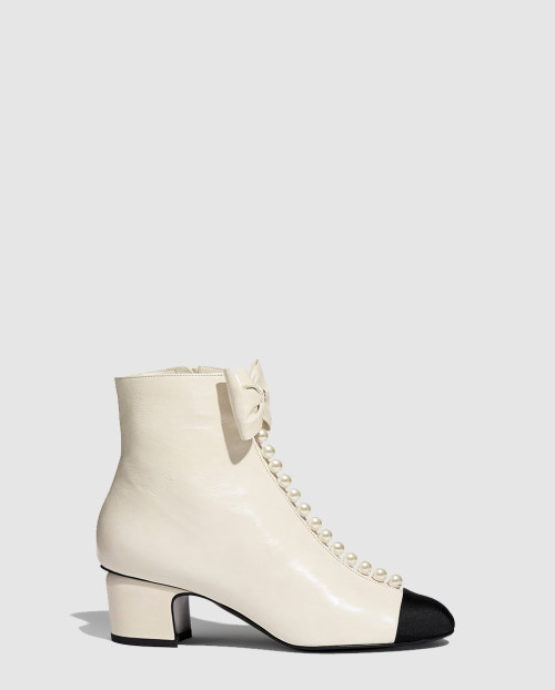 [CHANEL-샤넬]쇼트 부츠 G37206