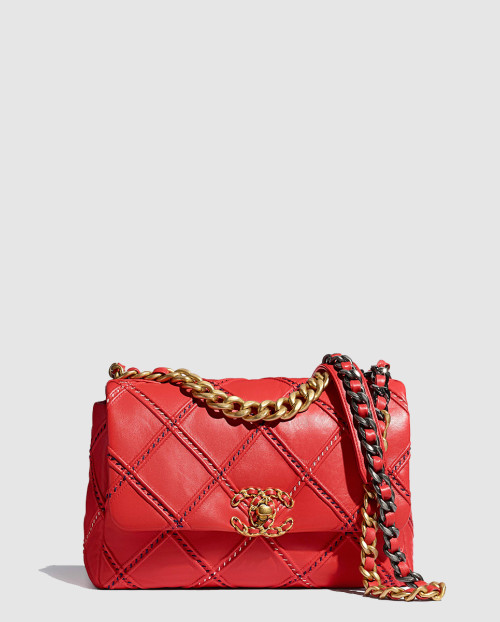 [CHANEL-샤넬]19백 미듐 AS1160