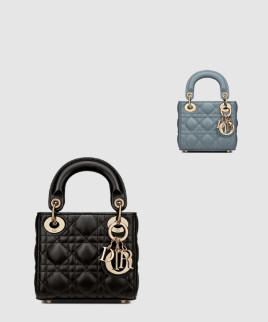 [DIOR-디올]레이디백 마이크로 S0856