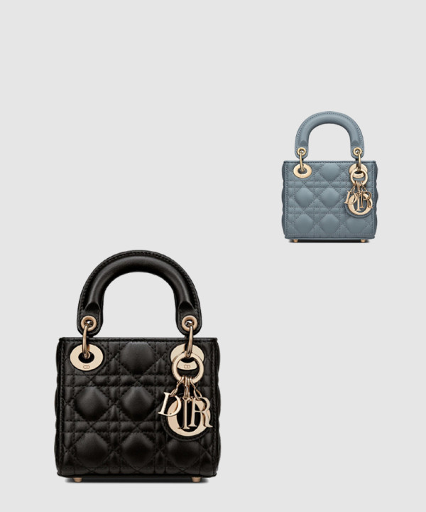 [DIOR-디올]레이디백 마이크로 S0856