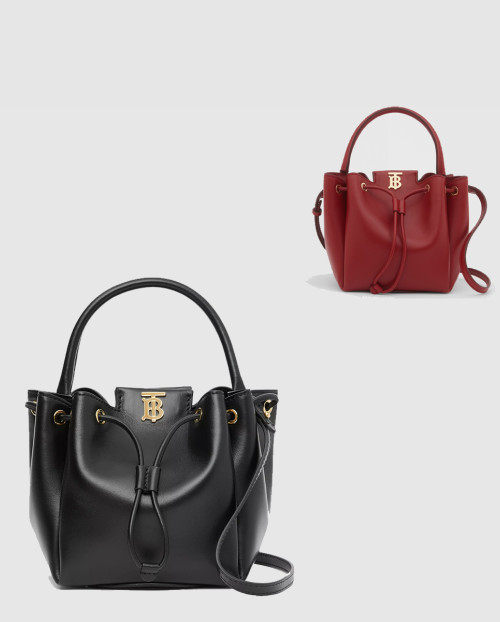 [BURBERRY-버버리]TB 모티프 레더 버킷백 80285411