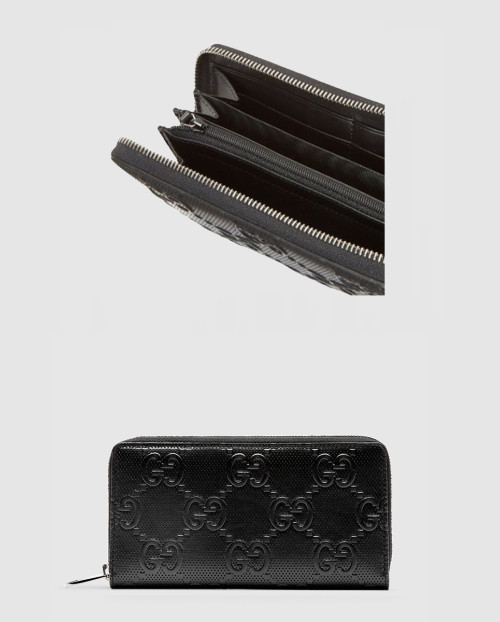 [GUCCI-구찌]GG 엠보스 지퍼월렛 625558