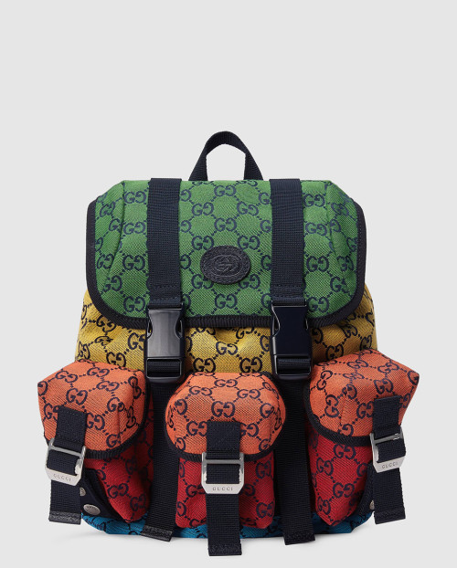 [GUCCI-구찌]GG 멀티컬러 스몰 백팩 658783