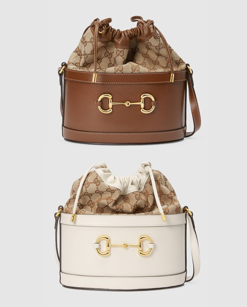 [GUCCI-구찌]홀스빗 1955 버킷백 602118
