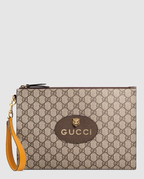 [GUCCI-구찌]네오빈티지 GG 수프림 클러치 473956
